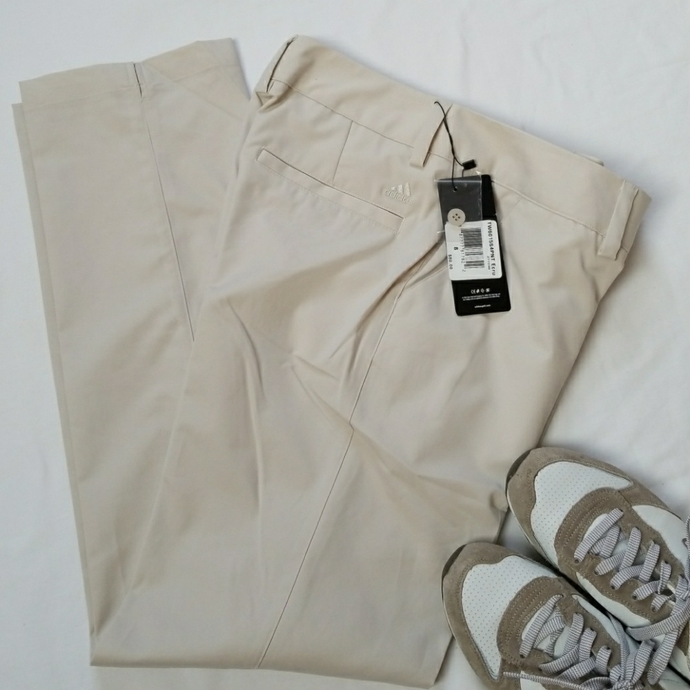 Adidas Womens ClimaLite Ecru Pants